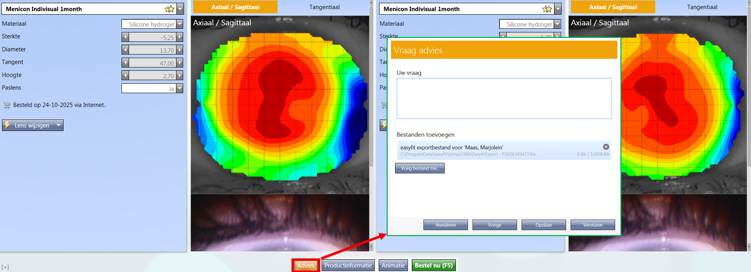 20. Dummies adviesvraag versturen